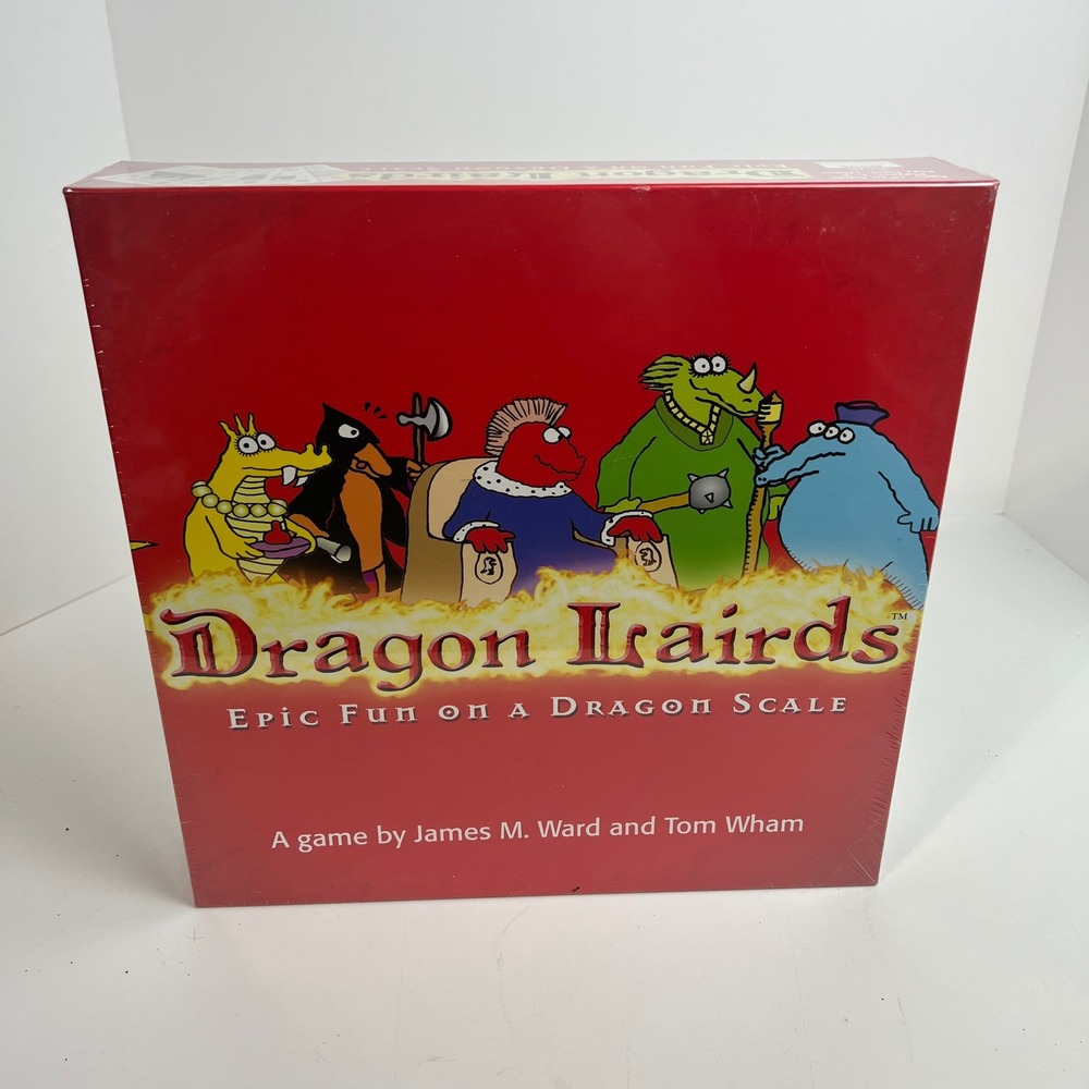Dragon Lairds Board Game Margaret Weis Productions James M Ward Tom Wham Sealed